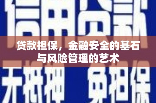 茄萣贷款担保，金融安全的基石与风险管理的艺术