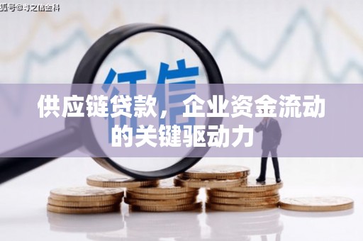 茄萣供应链贷款，企业资金流动的关键驱动力