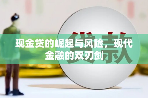 茄萣现金贷的崛起与风险，现代金融的双刃剑