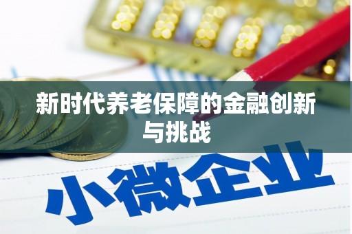 茄萣新时代养老保障的金融创新与挑战