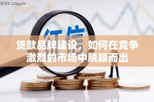 茄萣贷款品牌建设，如何在竞争激烈的市场中脱颖而出