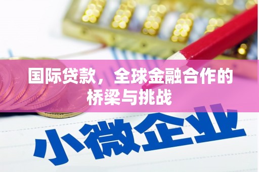 茄萣国际贷款，全球金融合作的桥梁与挑战
