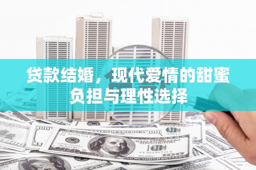 茄萣贷款结婚，现代爱情的甜蜜负担与理性选择