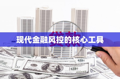 茄萣现代金融风控的核心工具