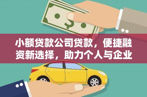 茄萣小额贷款公司贷款，便捷融资新选择，助力个人与企业成长