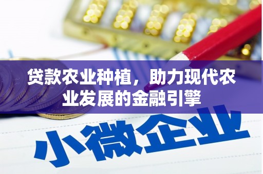 茄萣贷款农业种植，助力现代农业发展的金融引擎