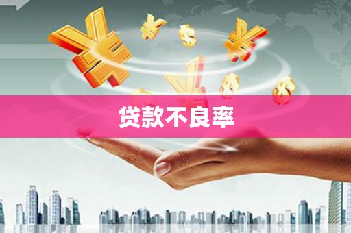 茄萣贷款不良率