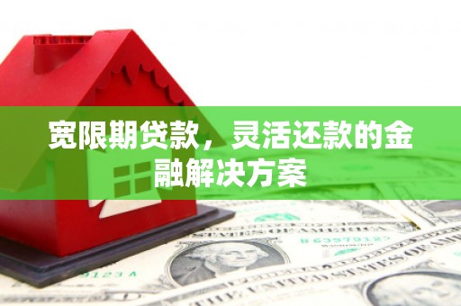 茄萣宽限期贷款，灵活还款的金融解决方案