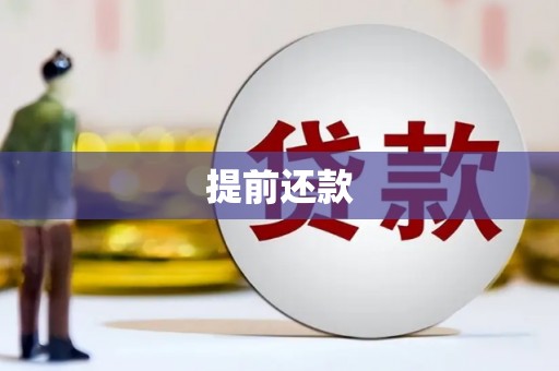 茄萣提前还款