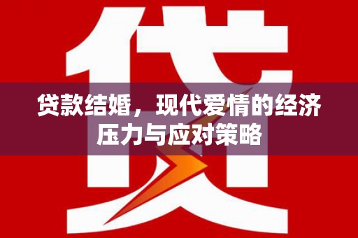 茄萣贷款结婚，现代爱情的经济压力与应对策略