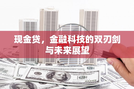 茄萣现金贷，金融科技的双刃剑与未来展望