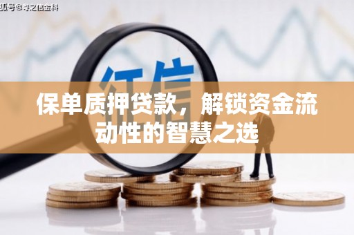 茄萣保单质押贷款，解锁资金流动性的智慧之选