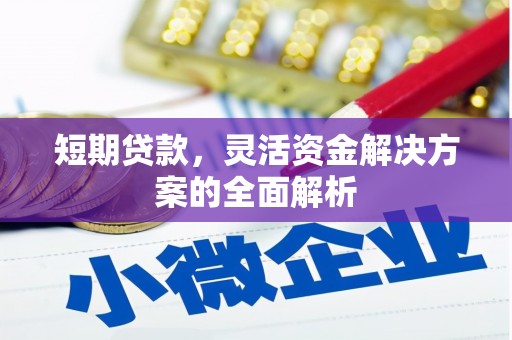 茄萣短期贷款，灵活资金解决方案的全面解析