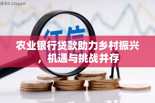茄萣农业银行贷款助力乡村振兴，机遇与挑战并存