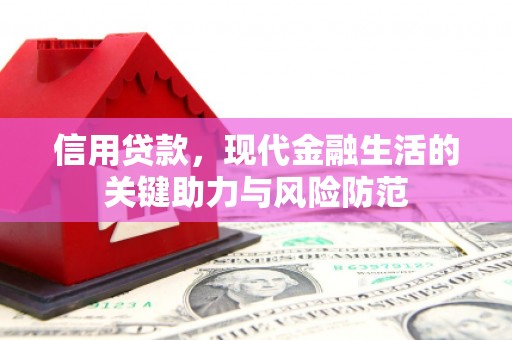 茄萣信用贷款，现代金融生活的关键助力与风险防范