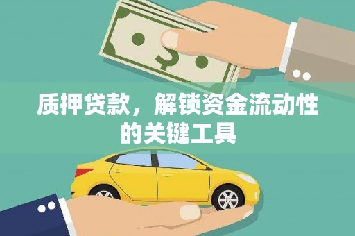 茄萣质押贷款，解锁资金流动性的关键工具