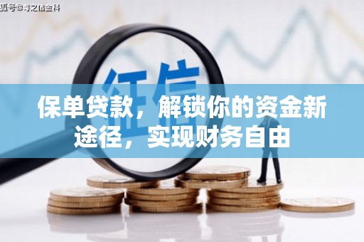 茄萣保单贷款，解锁你的资金新途径，实现财务自由